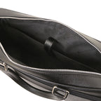 Cartable homme cuir Saffiano ordinateur 15 pouces TORINO