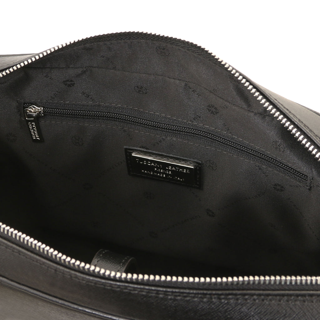 Cartable homme cuir Saffiano ordinateur 15 pouces TORINO