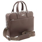 Cartable homme cuir Saffiano ordinateur 15 pouces TORINO