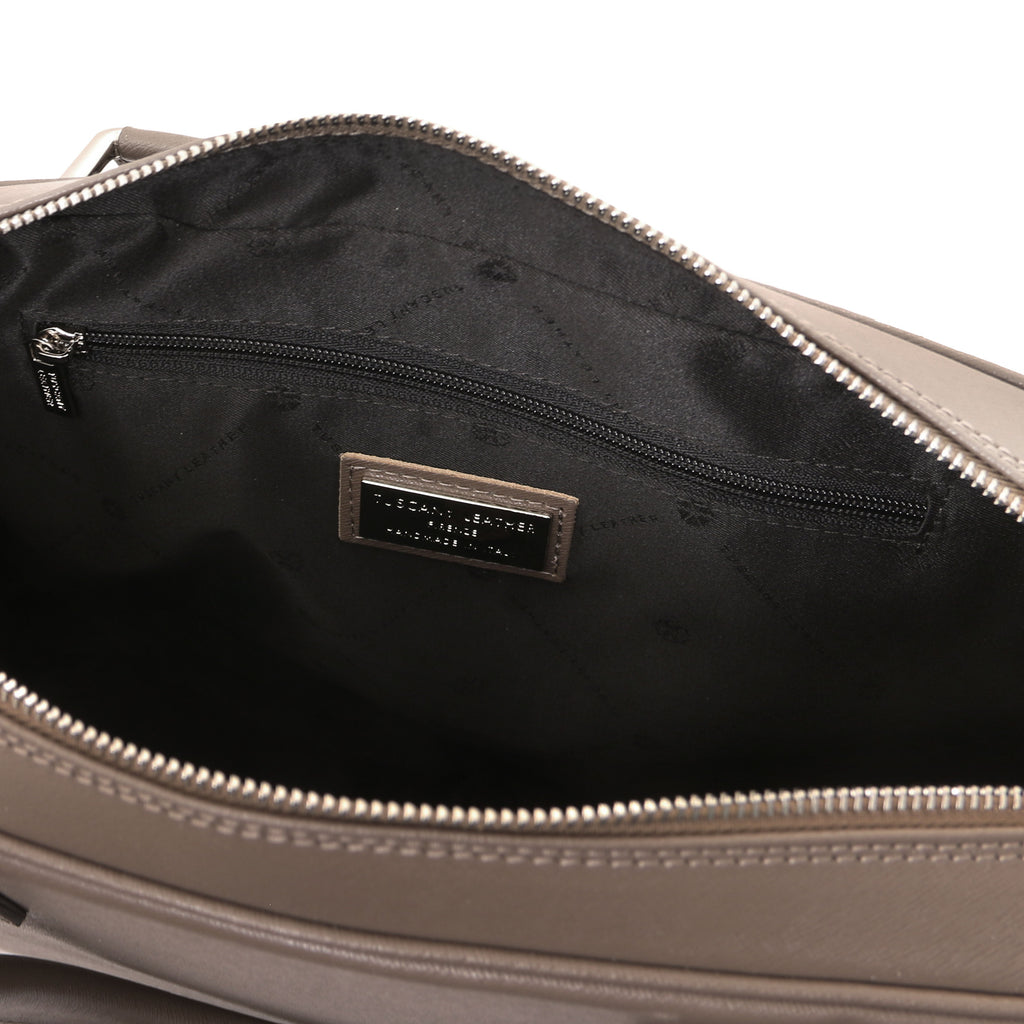 Cartable homme cuir Saffiano ordinateur 15 pouces TORINO
