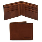 Portefeuille homme ESCLUSIVO cuir pleine fleur 10 cartes