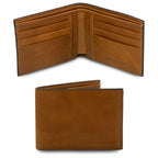 Portefeuille homme ESCLUSIVO cuir pleine fleur 10 cartes