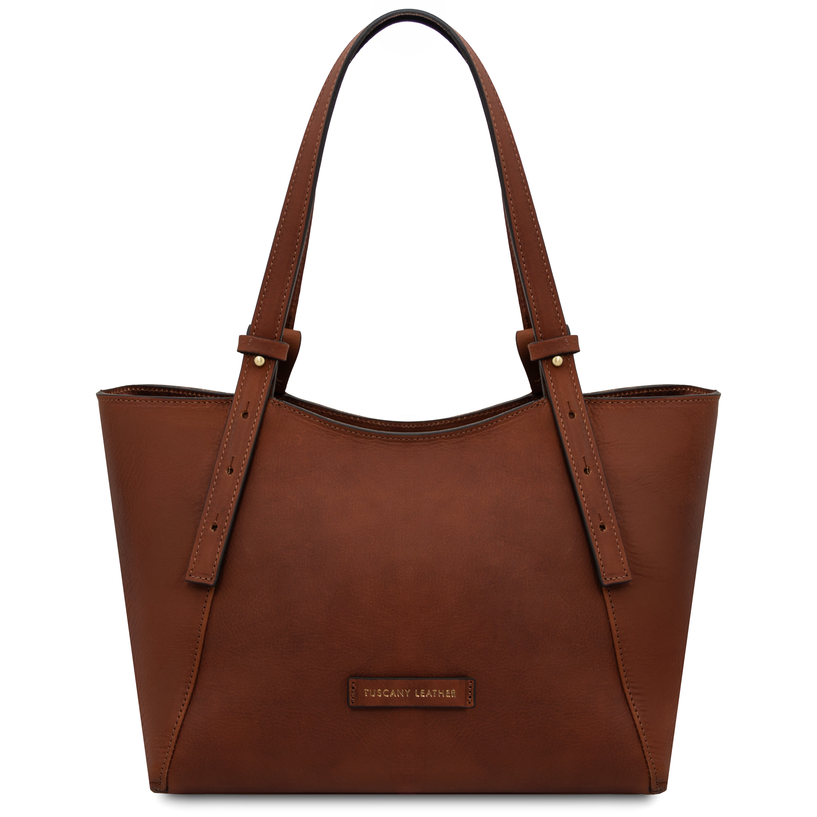 LIBRA — Cabas en cuir pleine fleur à tannage végétal