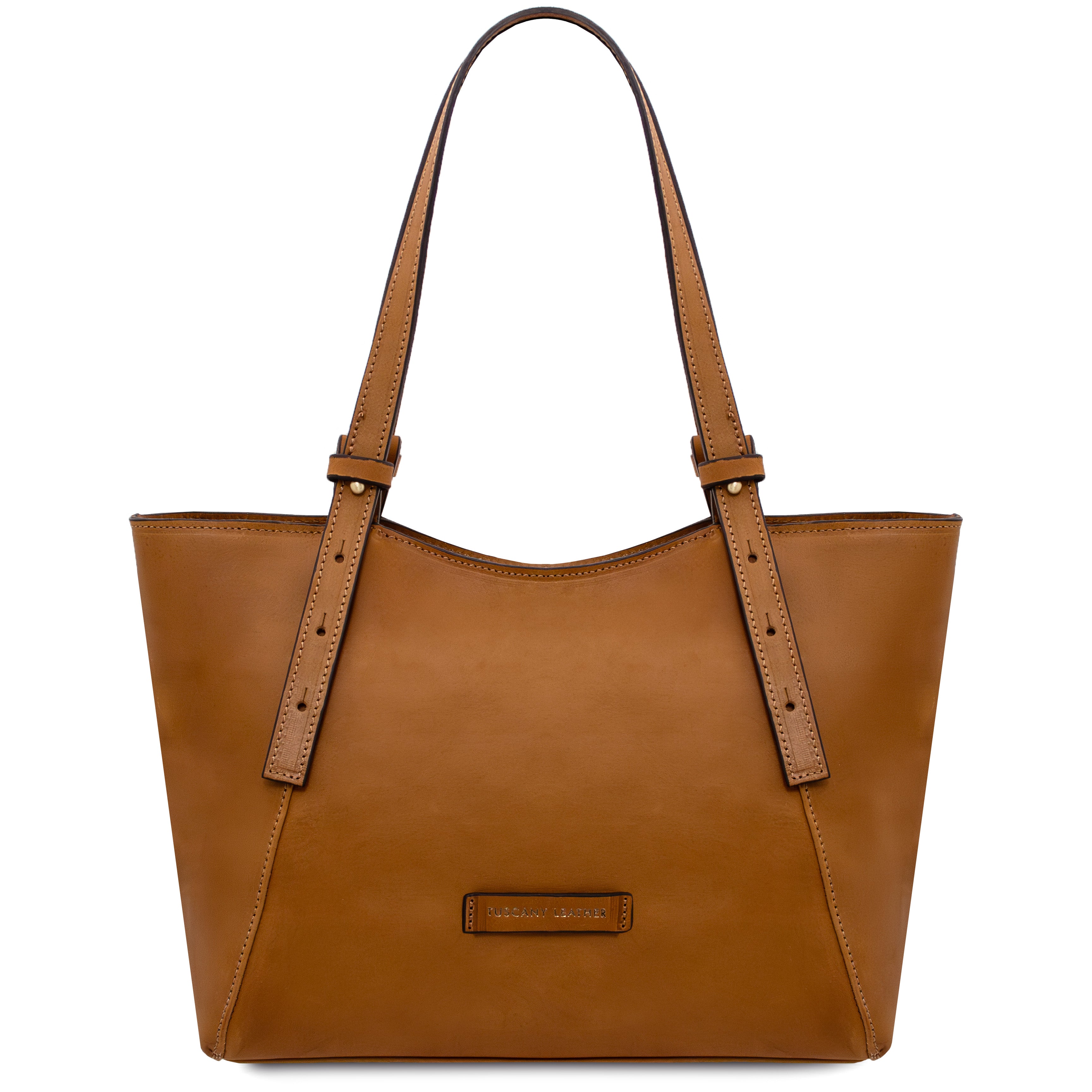 LIBRA — Cabas en cuir pleine fleur à tannage végétal