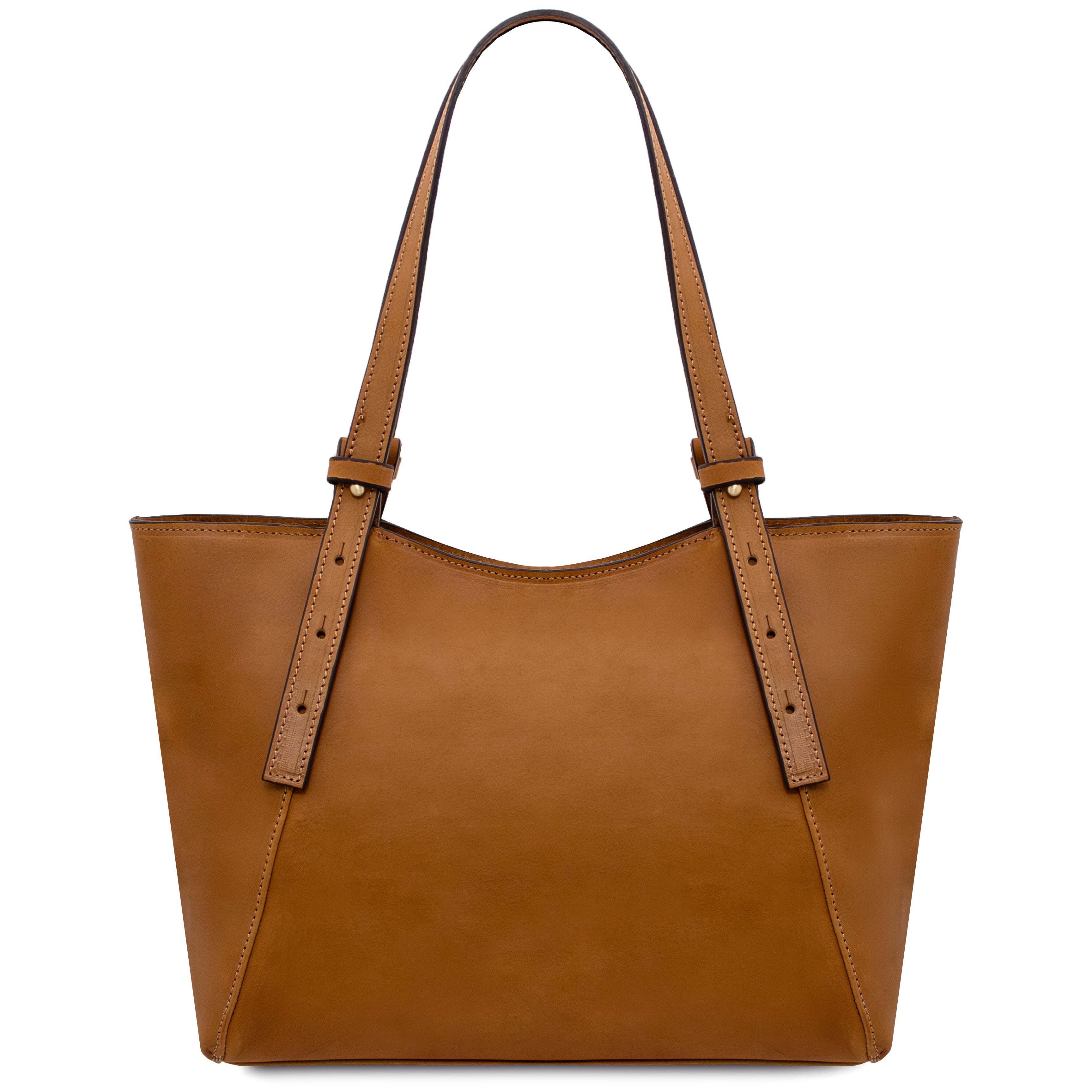 LIBRA — Cabas en cuir pleine fleur à tannage végétal