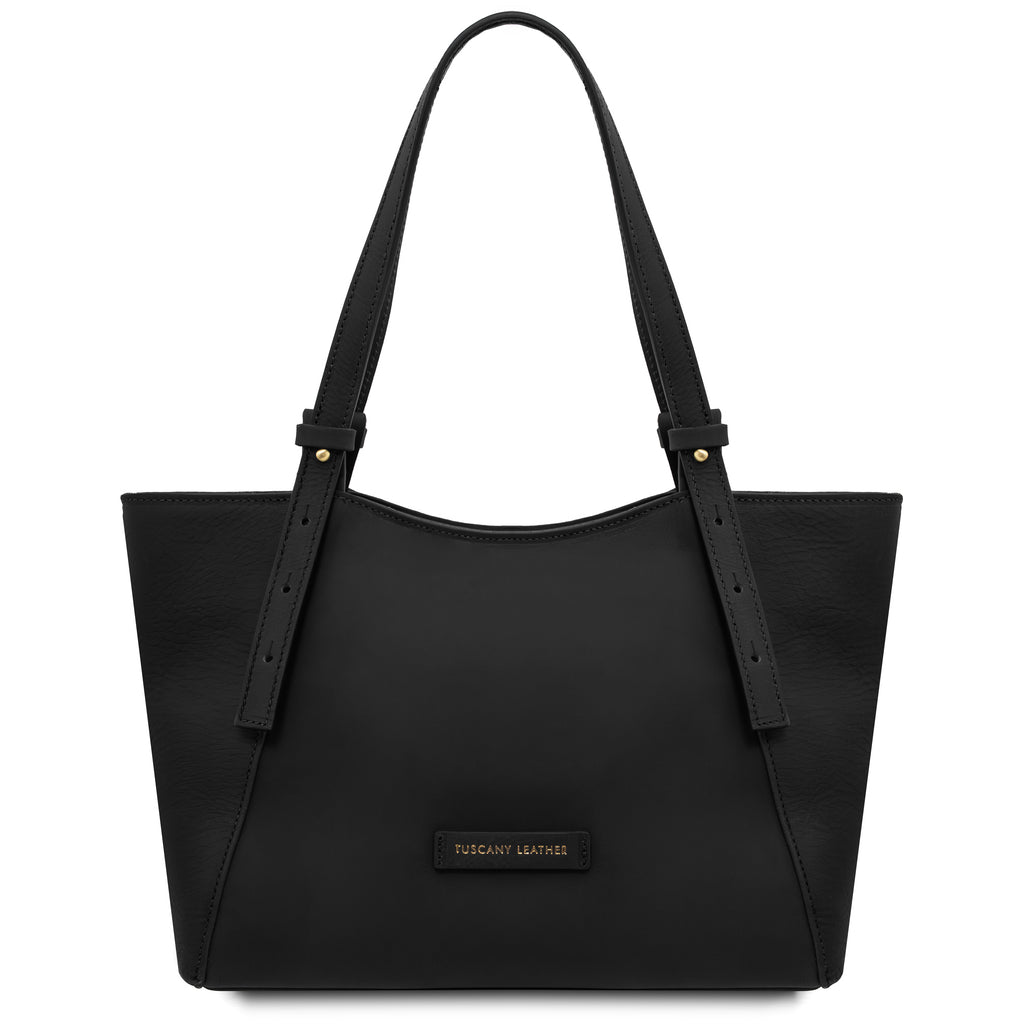 LIBRA — Cabas en cuir pleine fleur à tannage végétal