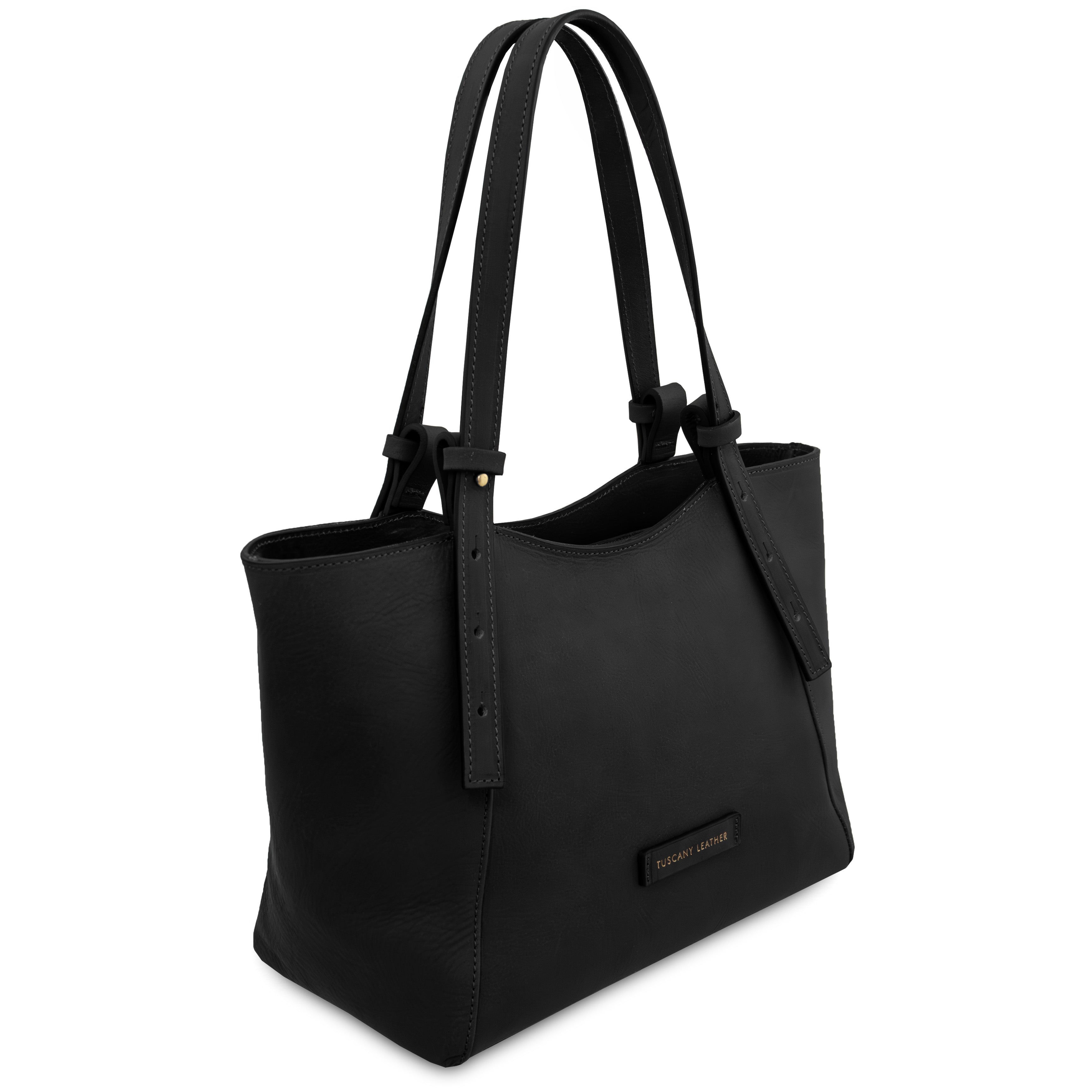 LIBRA — Cabas en cuir pleine fleur à tannage végétal