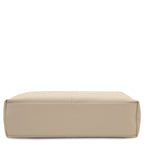 PLENIA — Grand sac shopping en cuir grainé