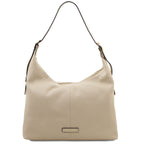 PLENIA — Grand sac shopping en cuir grainé