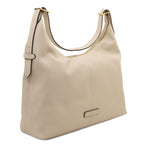 PLENIA — Grand sac shopping en cuir grainé