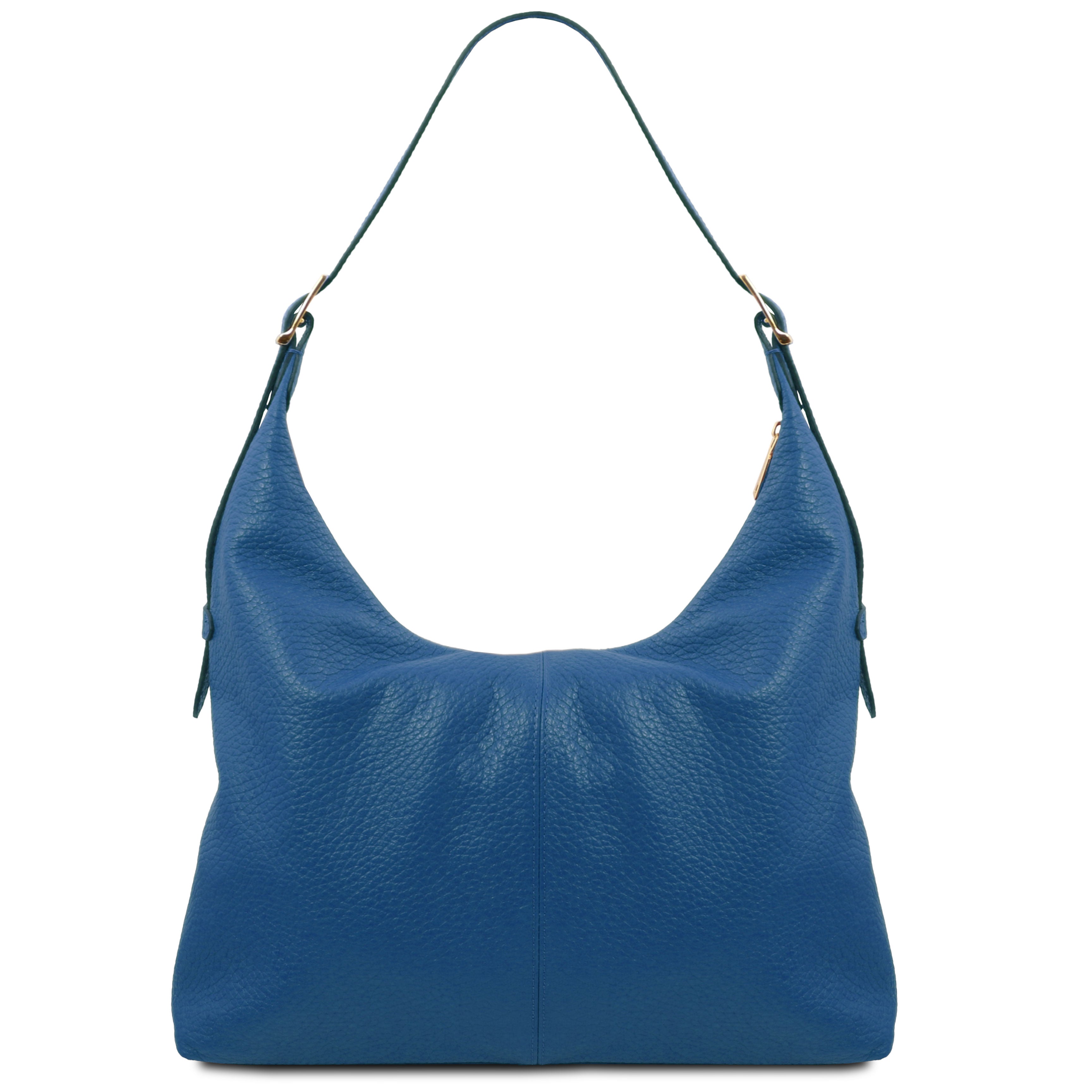PLENIA — Grand sac shopping en cuir grainé