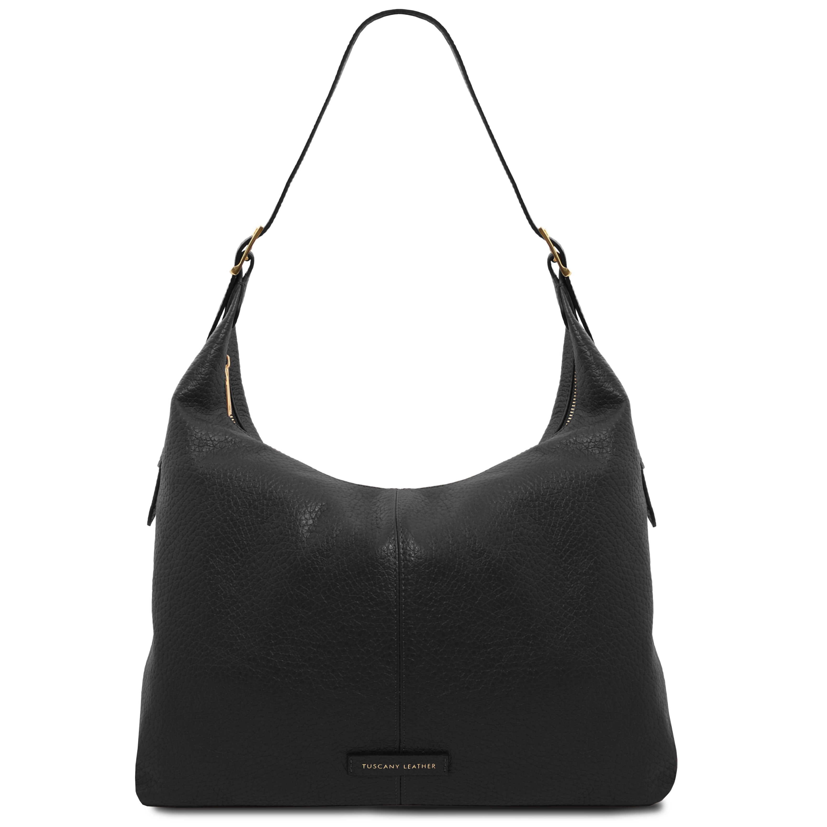 PLENIA — Grand sac shopping en cuir grainé