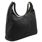 PLENIA — Grand sac shopping en cuir grainé
