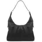 PLENIA — Grand sac shopping en cuir grainé