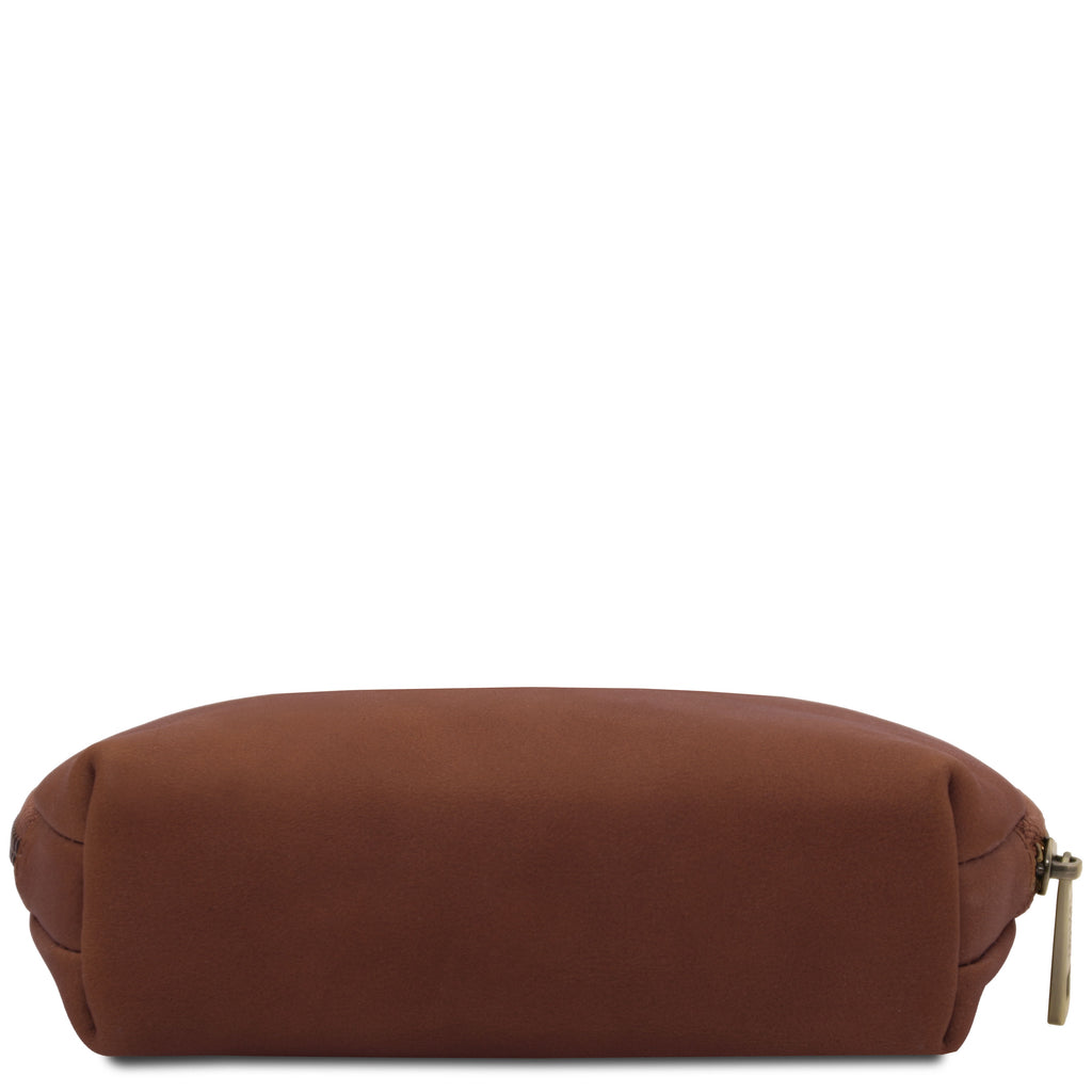 Trousse de toilette femme VERA en cuir pleine fleur