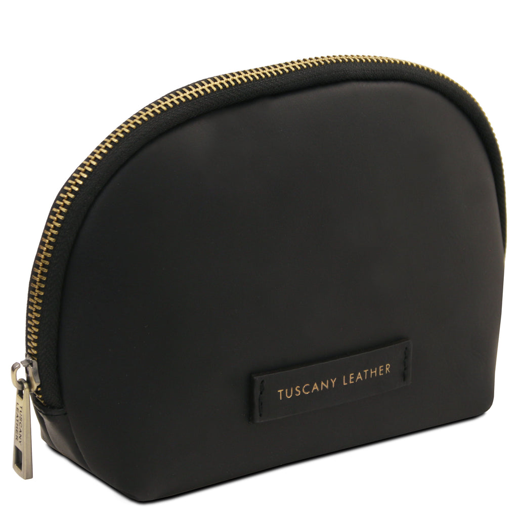 Trousse de toilette femme VERA en cuir pleine fleur