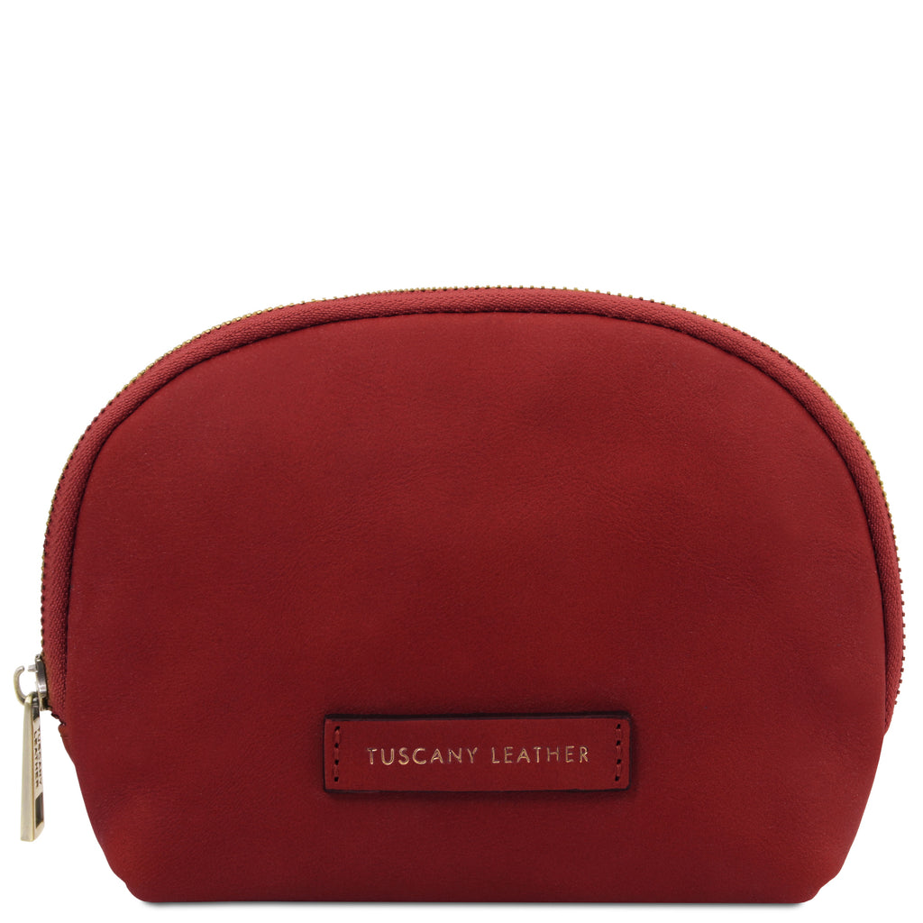 Trousse de toilette femme VERA en cuir pleine fleur