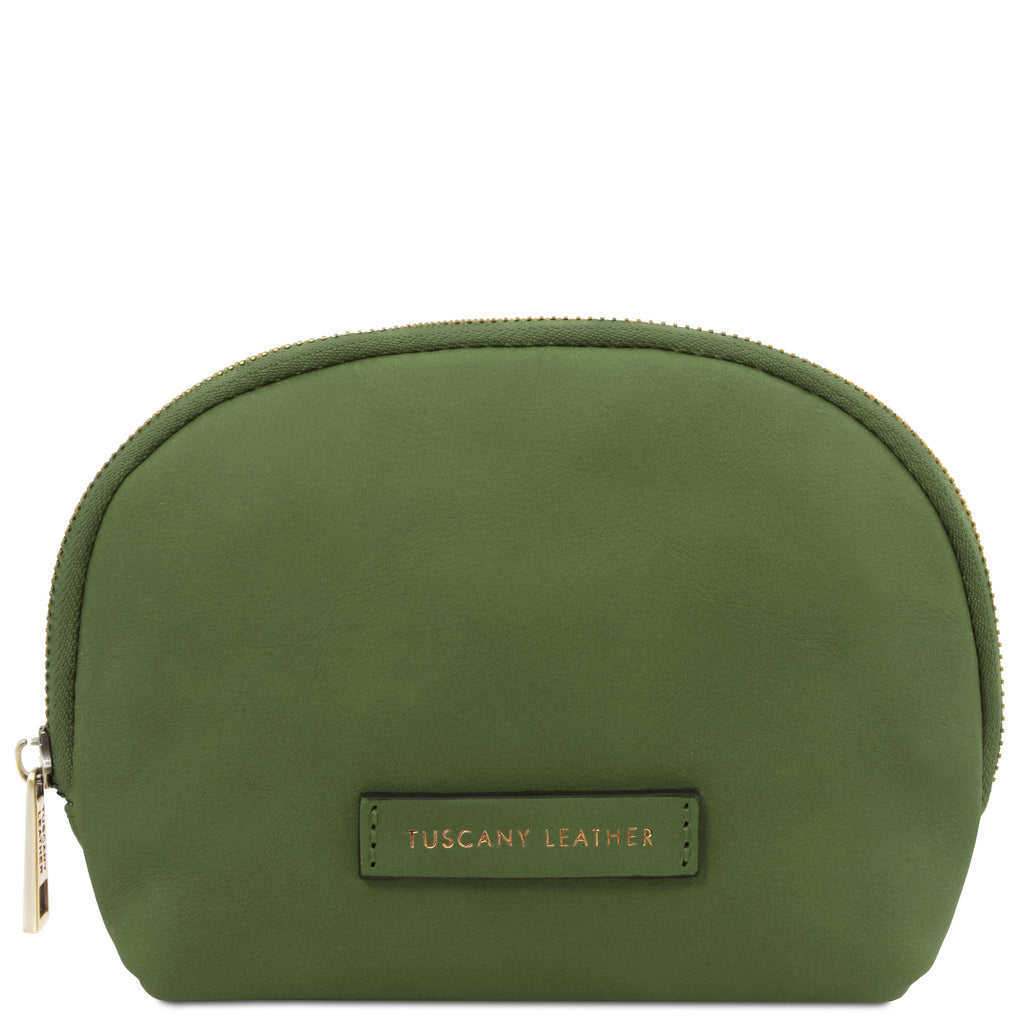 Trousse de toilette femme VERA en cuir pleine fleur