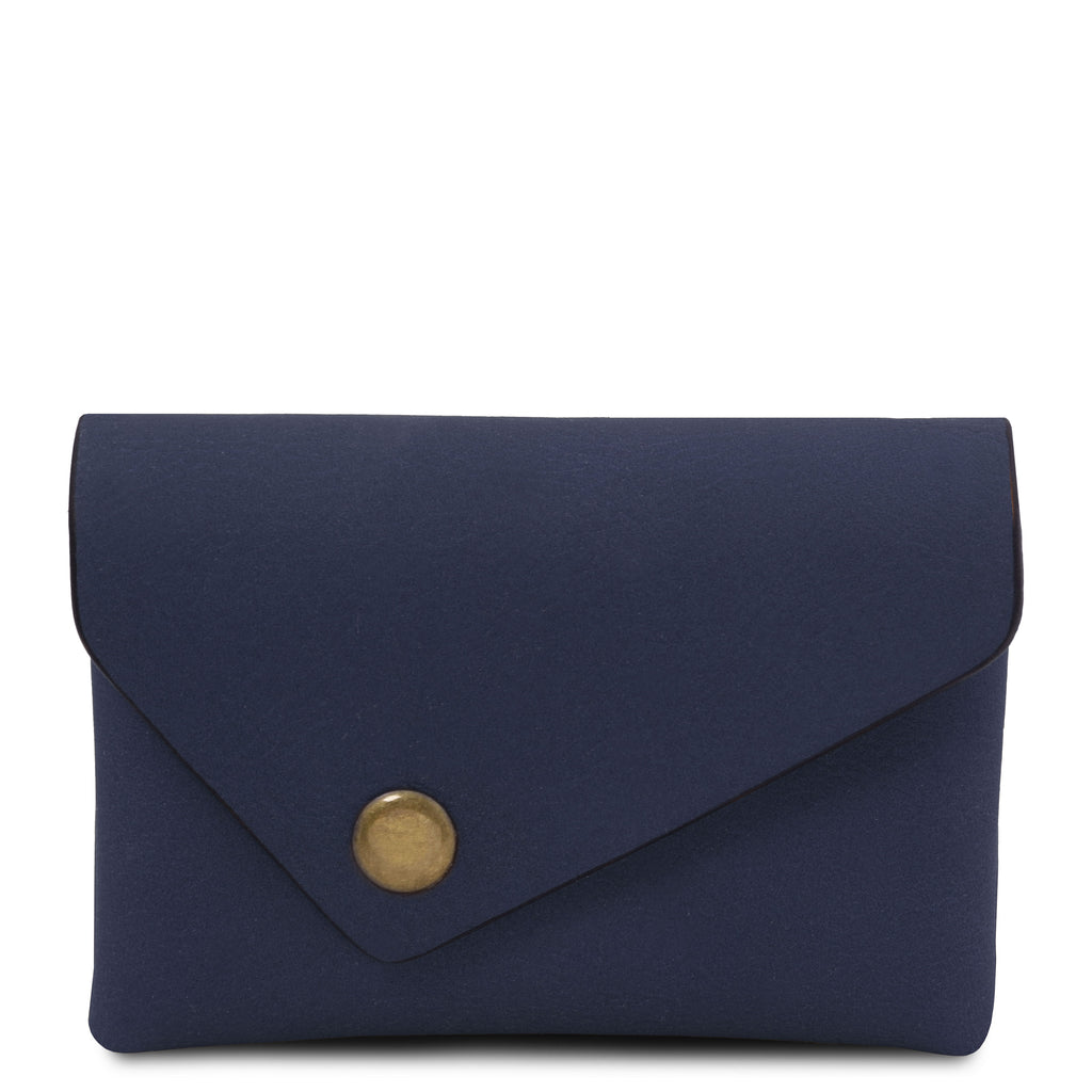 Porte-monnaie compact MONETA en cuir pleine fleur