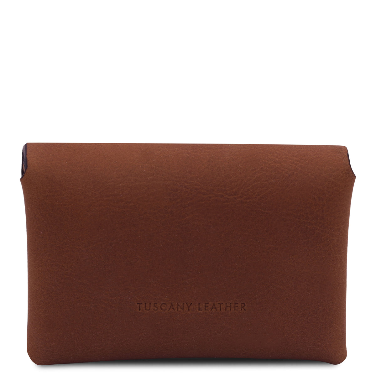Porte-monnaie compact MONETA en cuir pleine fleur