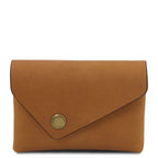 Porte-monnaie compact MONETA en cuir pleine fleur
