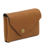Porte-monnaie compact MONETA en cuir pleine fleur