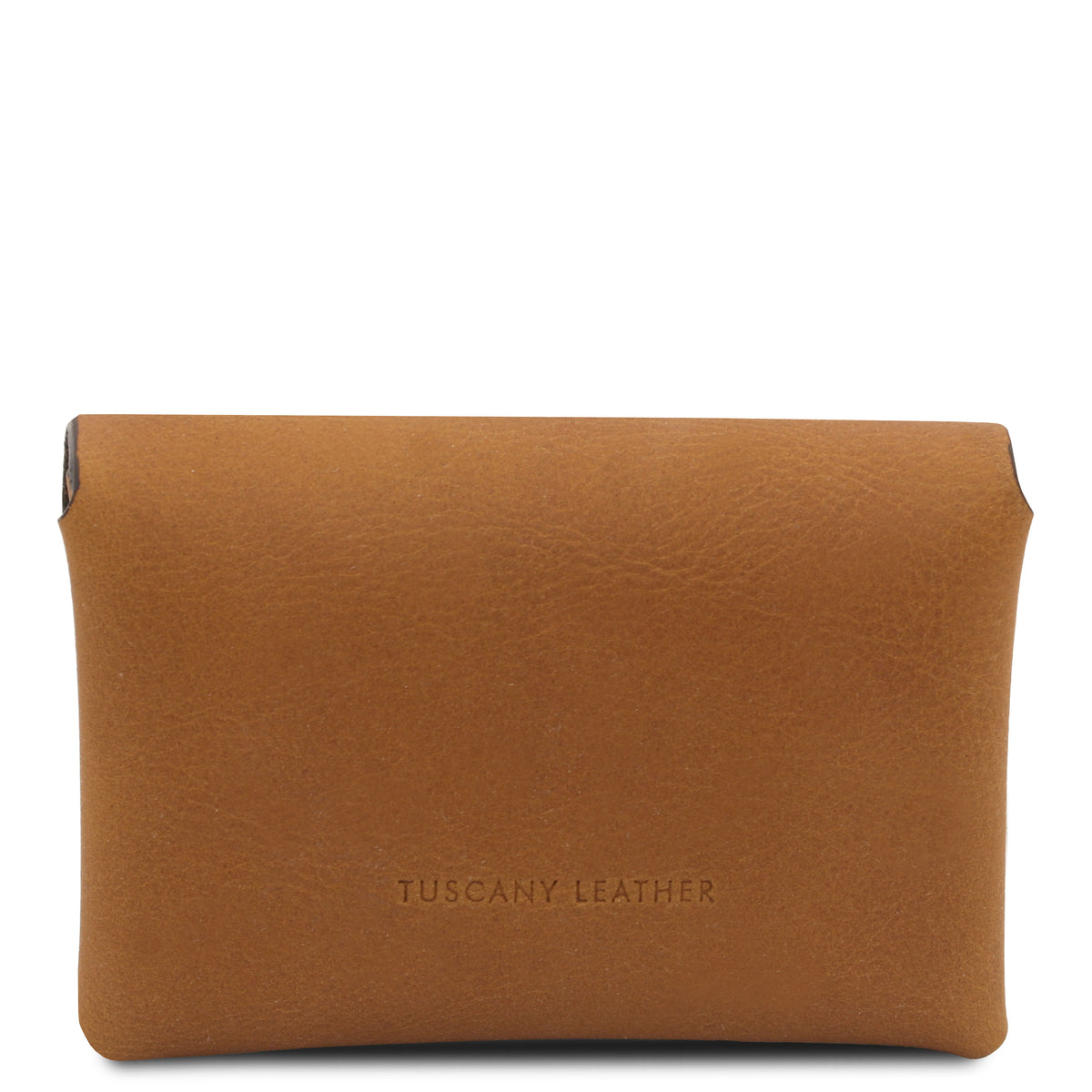 Porte-monnaie compact MONETA en cuir pleine fleur
