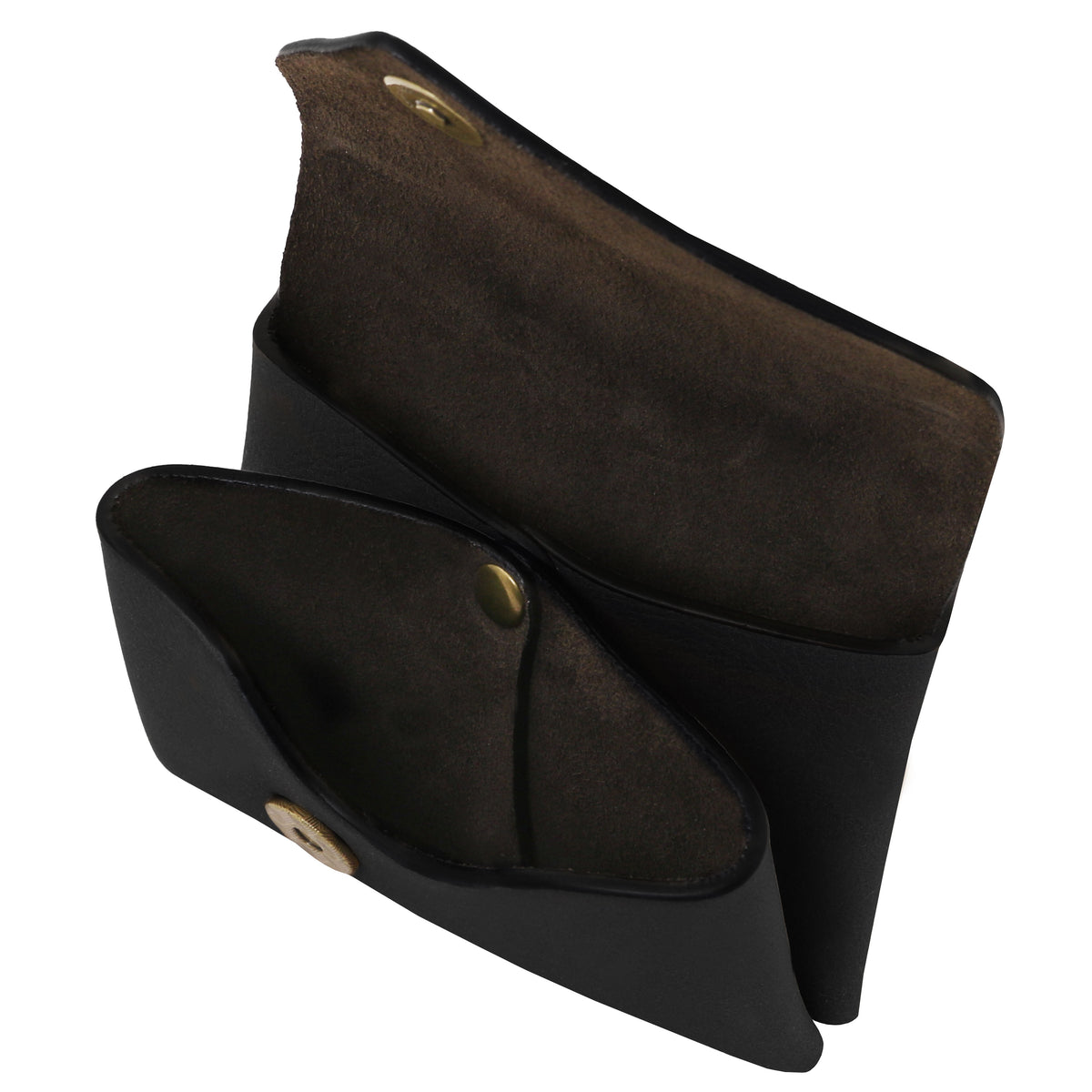 Porte-monnaie compact MONETA en cuir pleine fleur