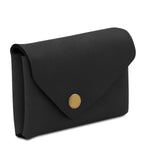 Porte-monnaie compact MONETA en cuir pleine fleur
