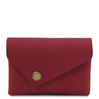 Porte-monnaie compact MONETA en cuir pleine fleur