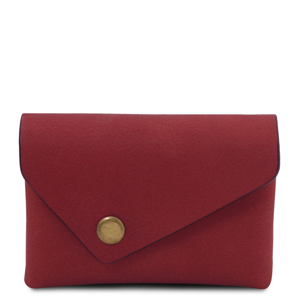 Porte-monnaie compact MONETA en cuir pleine fleur