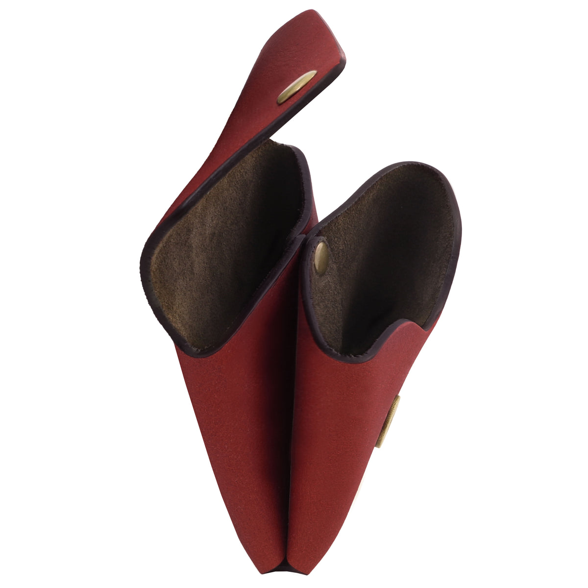 Porte-monnaie compact MONETA en cuir pleine fleur
