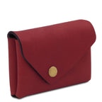 Porte-monnaie compact MONETA en cuir pleine fleur