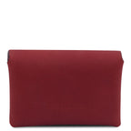 Porte-monnaie compact MONETA en cuir pleine fleur
