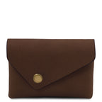 Porte-monnaie compact MONETA en cuir pleine fleur