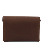 Porte-monnaie compact MONETA en cuir pleine fleur