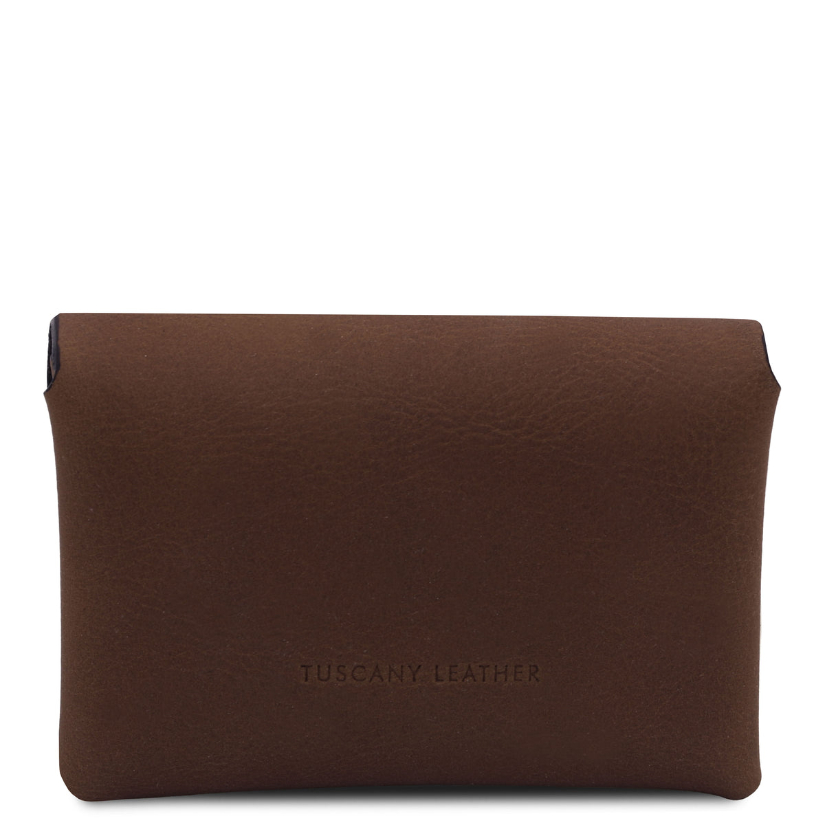 Porte-monnaie compact MONETA en cuir pleine fleur