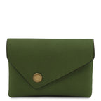 Porte-monnaie compact MONETA en cuir pleine fleur