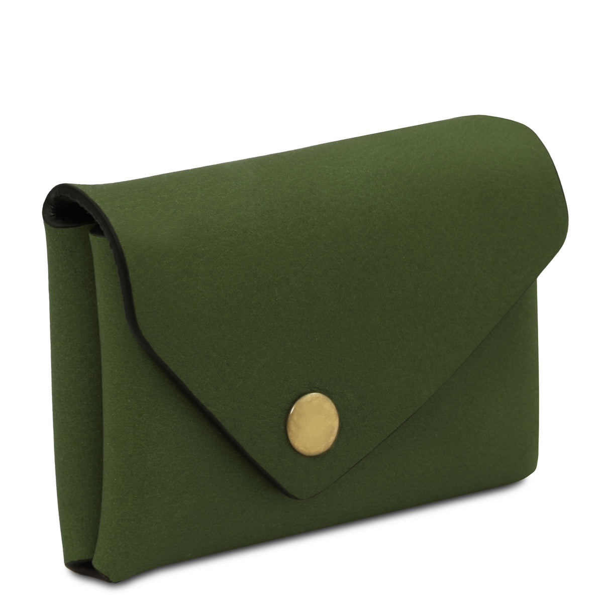Porte-monnaie compact MONETA en cuir pleine fleur