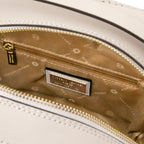 Sac à dos femme DEDALO en cuir véritable imprimé effet tressé