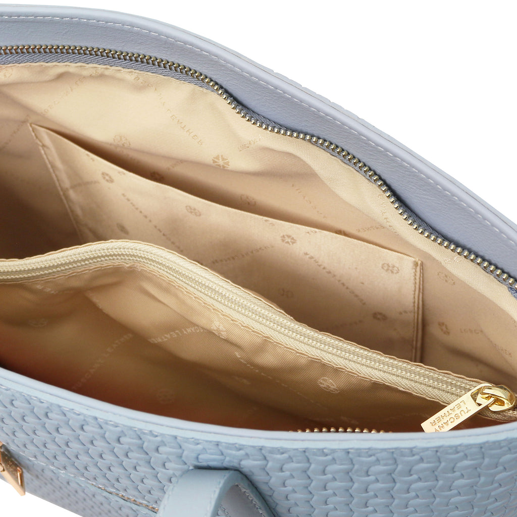 DEDALO — Sac shopping tressé format A4
