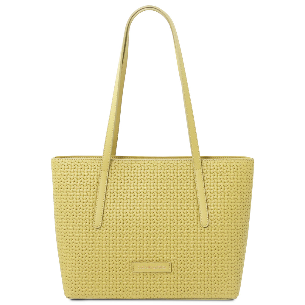 DEDALO — Sac shopping tressé format A4