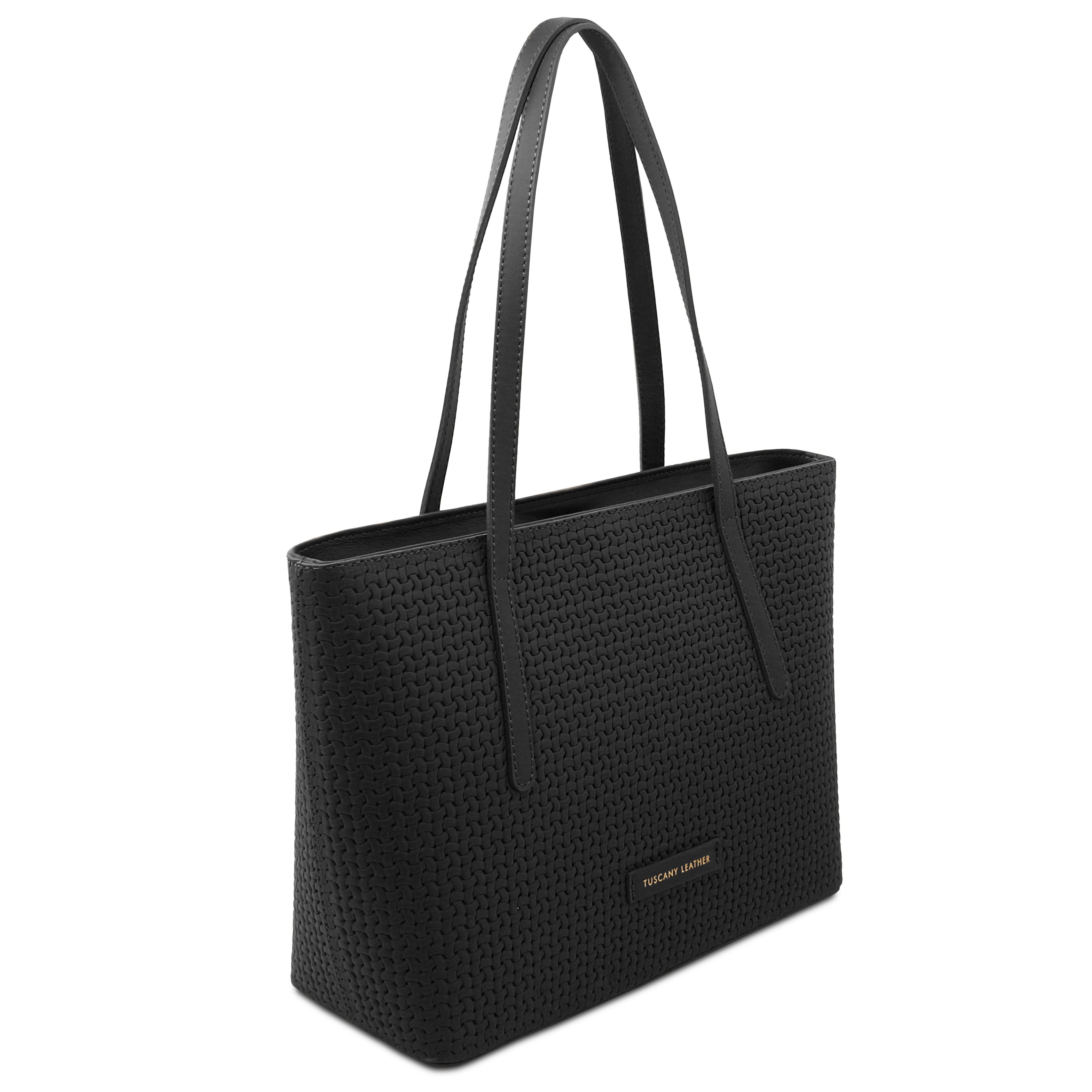 DEDALO — Sac shopping tressé format A4