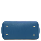LIBRA — Grand sac shopping en cuir gros grain