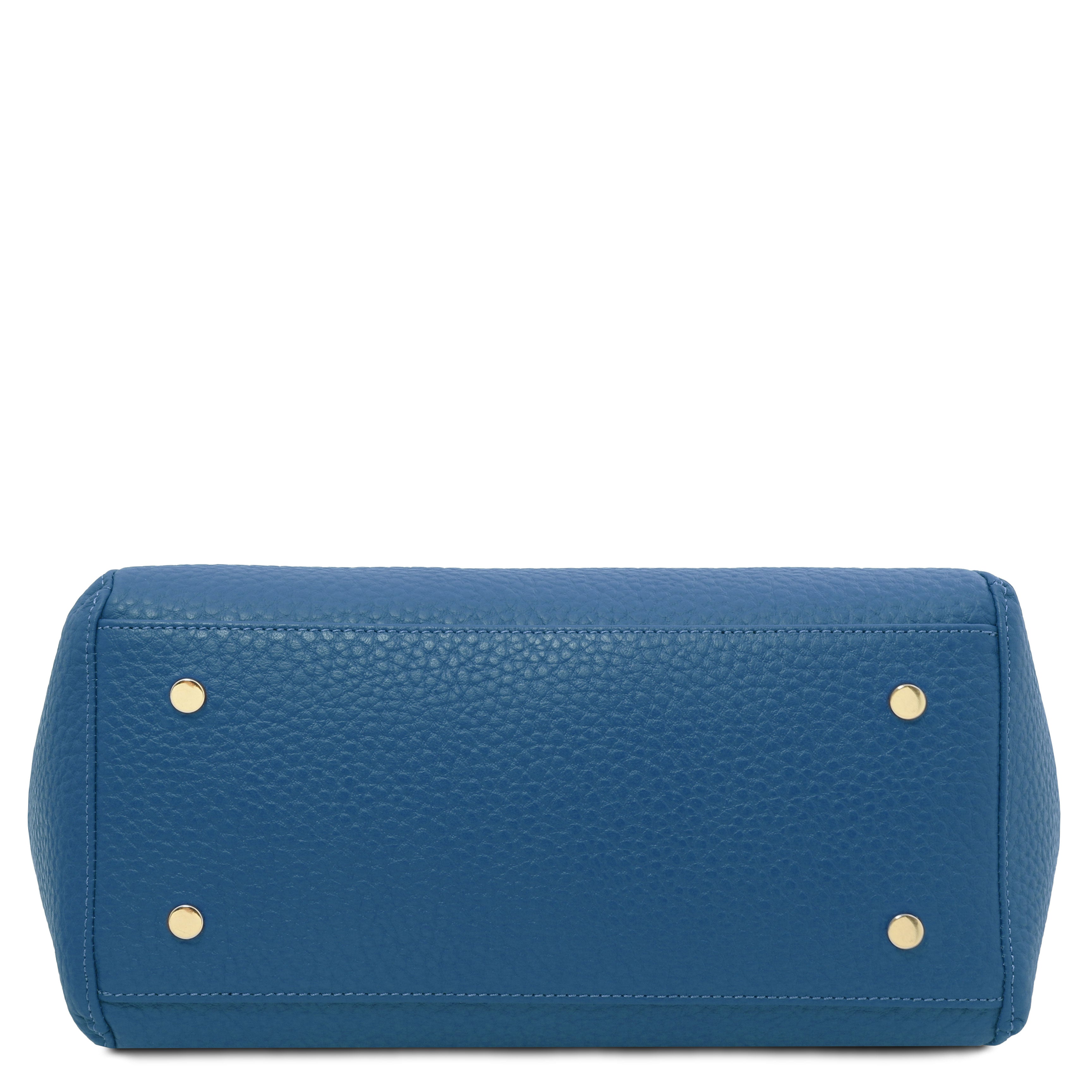 LIBRA — Grand sac shopping en cuir gros grain