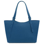 LIBRA — Grand sac shopping en cuir gros grain