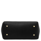 LIBRA — Grand sac shopping en cuir gros grain