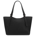 LIBRA — Grand sac shopping en cuir gros grain