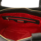 LIBRA — Grand sac shopping en cuir gros grain