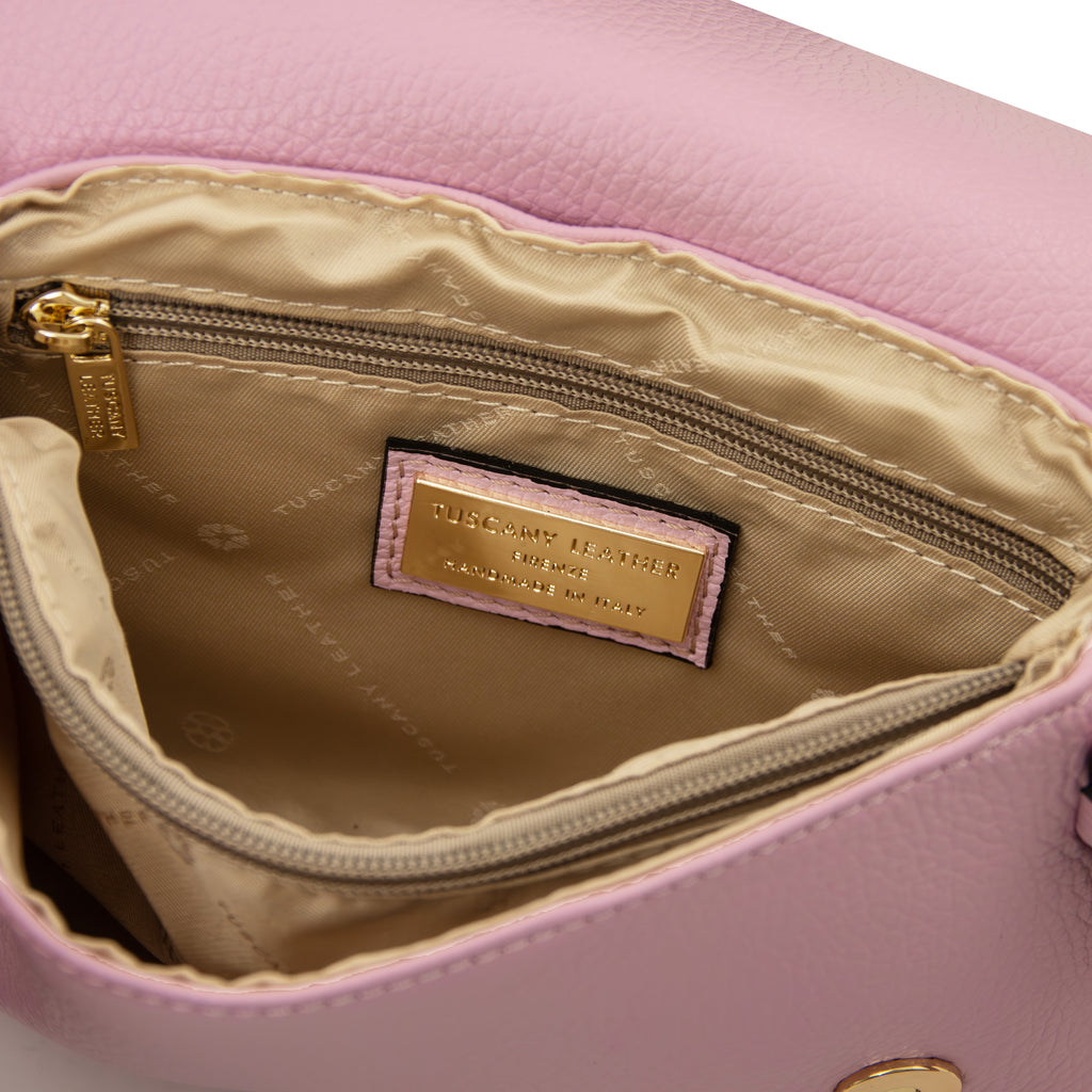 LIVIA — Sac bandoulière en cuir grainé